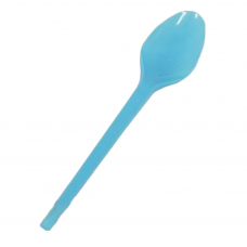COLHER SOBREMESA AZUL BEBÊ PLASTILÂNIA COM 50 -12605 