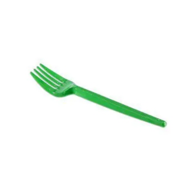 12795 - GARFO SOBREMESA VERDE PLASTILÂNIA COM 50