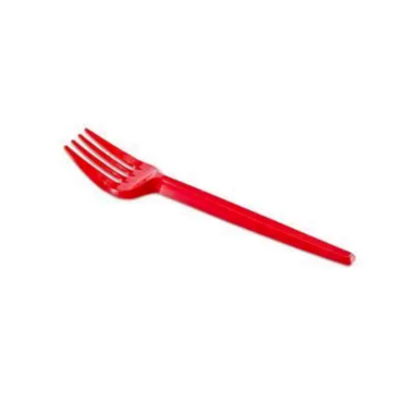 GARFO SOBREMESA VERMELHO PLASTILÂNIA COM 50 -12796 