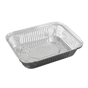 0147 - MARMITEX DE ALUMINIO RETANGULAR 1.150ML WYDA D5 COM 100