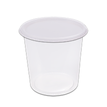 5664 - POTE REDONDO COM TAMPA 1800ML PRAFESTA COM 25