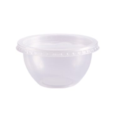 6438 - POTE BOWL COM TAMPA 250ML PRAFESTA COM 20