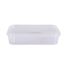 POTE RETANGULAR COM TAMPA E LACRE 350ML PRAFESTA COM 10 -6441 