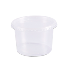0187- POTE REDONDO COM TAMPA 1000ML PRAFESTA COM 24