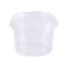 0874- POTE REDONDO COM TAMPA 500ML PRAFESTA COM 24