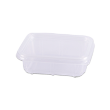 3840- POTE RETANGULAR COM TAMPA 150ML PRAFESTA COM 300