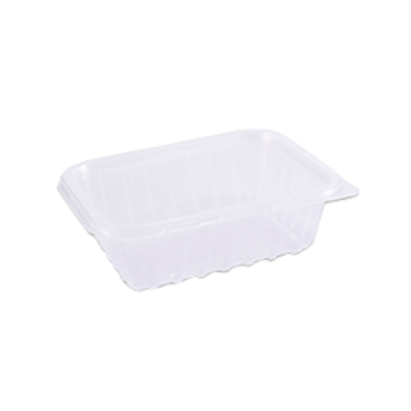 0509 - POTE RETANGULAR COM TAMPA 250ML PRAFESTA COM 24