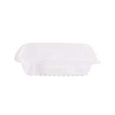 6437- POTE RETANGULAR COM TAMPA 350ML PRAFESTA COM 24
