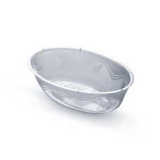 POTE OVAL ACRÍLICO PLASTILÂNIA COM 10 -1246 