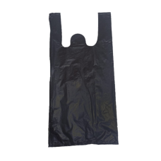 4845 - SACOLA RECICLADA 40X50 PRETA COM 1KG