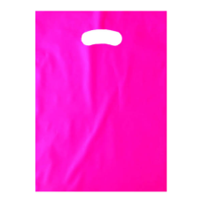 10939 - SACOLA BOCA DE PALHAÇO 30X40CM PINK COM 1KG