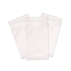 10090 - SACO PP ADESIVADO 7,5X13CM + 3CM DE ABA COM FURO CROMUS COM 100