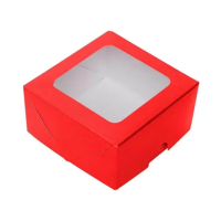 10840 - CAIXA GAVETA VERMELHO 4 DOCES IDEIA COM 10