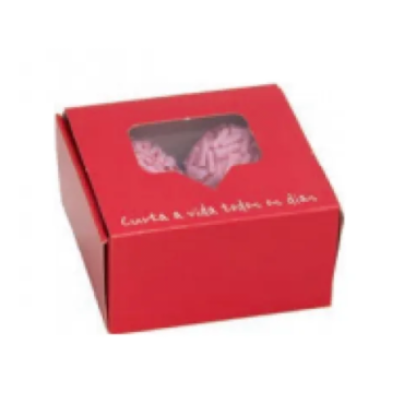 10800 - CAIXA GAVETA VERMELHO 4 DOCES IDEIA COM 10