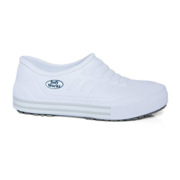 7478 - SAPATÊNIS UNISEX 43 BRANCO BB81 SOFT WORKS