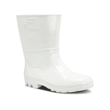 11080 - BOTA PVC CANO CURTO 43 BRANCA BPCC12 VULCABRAS