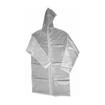 5750 - BLUSA DESCARTÁVEL COM CAPUZ TRANSPARENTE LINABRA