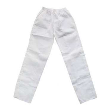 1584 - CALÇA DE BRIM M BRANCA LINABRA