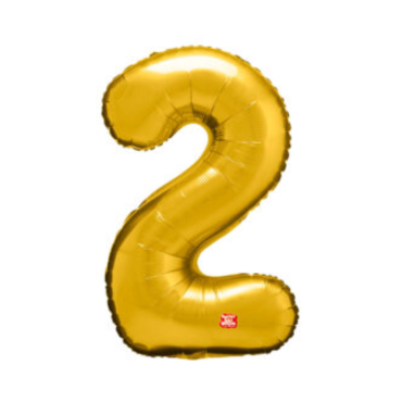 BALÃO METALIZADO 2 31 DOURADO SÃO ROQUE -12787 