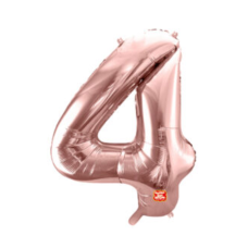BALÃO METALIZADO 4 27 ROSE GOLD SÃO ROQUE -12597 
