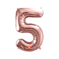 11916 - BALÃO METALIZADO 5 27 ROSE GOLD SÃO ROQUE