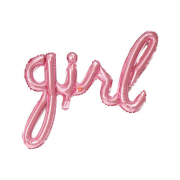6651 - BALÃO METALIZADO 13 GIRL ROSA SÃO ROQUE