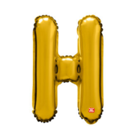 6070 - BALÃO METALIZADO H 16 DOURADO SÃO ROQUE