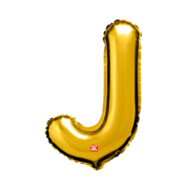 6072 - BALÃO METALIZADO J 16 DOURADO SÃO ROQUE