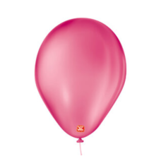 BALÃO LISO 7 NEW PINK SÃO ROQUE COM 50 -7693 