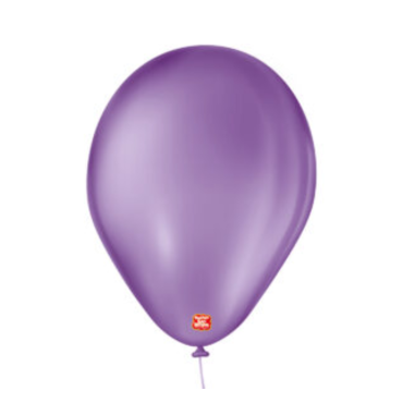 BALÃO LISO 7 ROXO AMETISTA SÃO ROQUE COM 50 -3260 