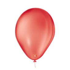  BALÃO LISO 7 VERMELHO QUENTE SÃO ROQUE COM 50 -3340 
