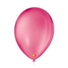 BALÃO LISO 9 NEW PINK SÃO ROQUE COM 50 -7694 