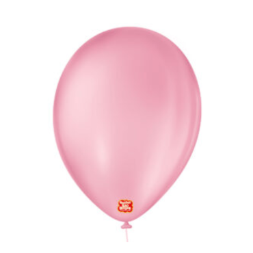 3267 - BALÃO LISO 9 ROSA TUTTI FRUTTI SÃO ROQUE COM 50