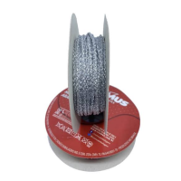 12464 - FIO METALIZADO ARAMADO PRATA 2MMx10M CROMUS