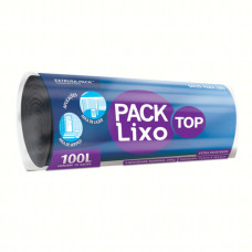 SACOS PARA LIXO 100L PRETO EXTRUSA C/15 - 9256 