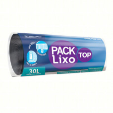 SACOS PARA LIXO 30L PRETO EXTRUSA C/30 - 9248 