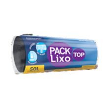 SACOS PARA LIXO 50L PRETO EXTRUSA C/30 - 9252 