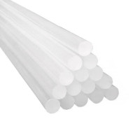 1891 - BASTÃO COLA QUENTE SILICONADO FINO COM 1KG