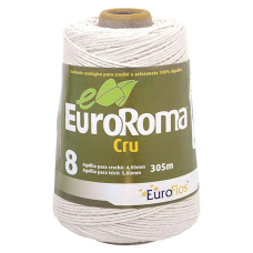 12789 - BARBANTE 8 FIOS ALGODÃO EUROROMA 305 METROS